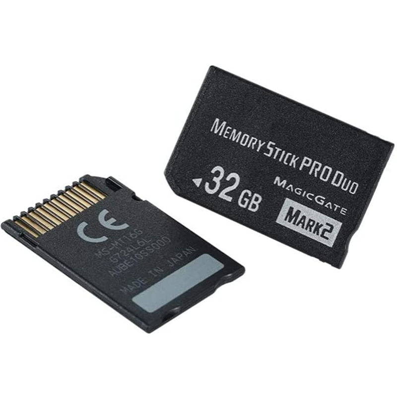 [Australia - AusPower] - MS 32GB Memory Stick Pro Duo MARK2 for Sony PSP 1000 2000 3000 Accessories 32gb Camera Memory Card 
