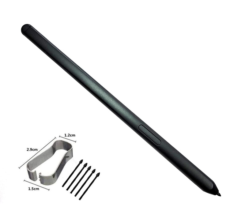 [Australia - AusPower] - Eaglewireless Stylus S Pen Pencil for Samsung Galaxy S21 Ultra S21U with 5 Replacement Tips- Black 