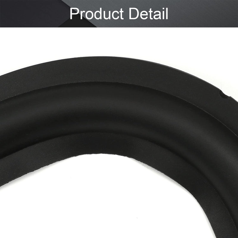 [Australia - AusPower] - Fielect 4Pcs 9.1inch/230mm Rubber Speaker Edge Surround Rings Replacement Kit for Speaker Repair or DIY Black 4 Pcs 9inch /230mm 