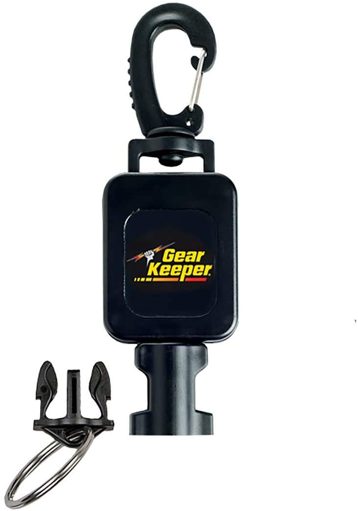 [Australia - AusPower] - Hammerhead Industries Gear Keeper Medium SCUBAFlashlight Retractor RT4-5914 Large Heavy-Duty Swiveling Snap Clip Mount with Q/C-II Split Ring Accessory 