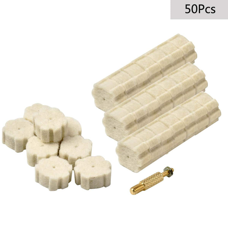 [Australia - AusPower] - 50pcs .223/5.56 Chamber Cleaning Pads & Attachment 