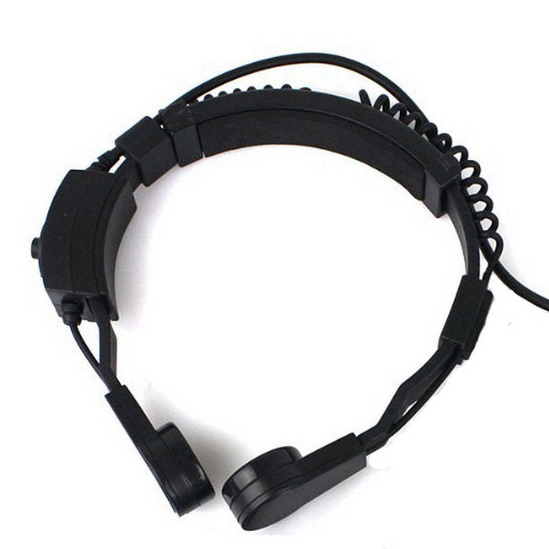 [Australia - AusPower] - KENMAX® Military Covert Earpiece Grade Tactical Throat Mic Armpit PTT Headset with Finger PTT for Walkie Talkie Two Way CB Ham Radio Baofeng UV-89 UV-5RAX+ BF-388A Kenwood TK-2400V4P TK-3402I16P 