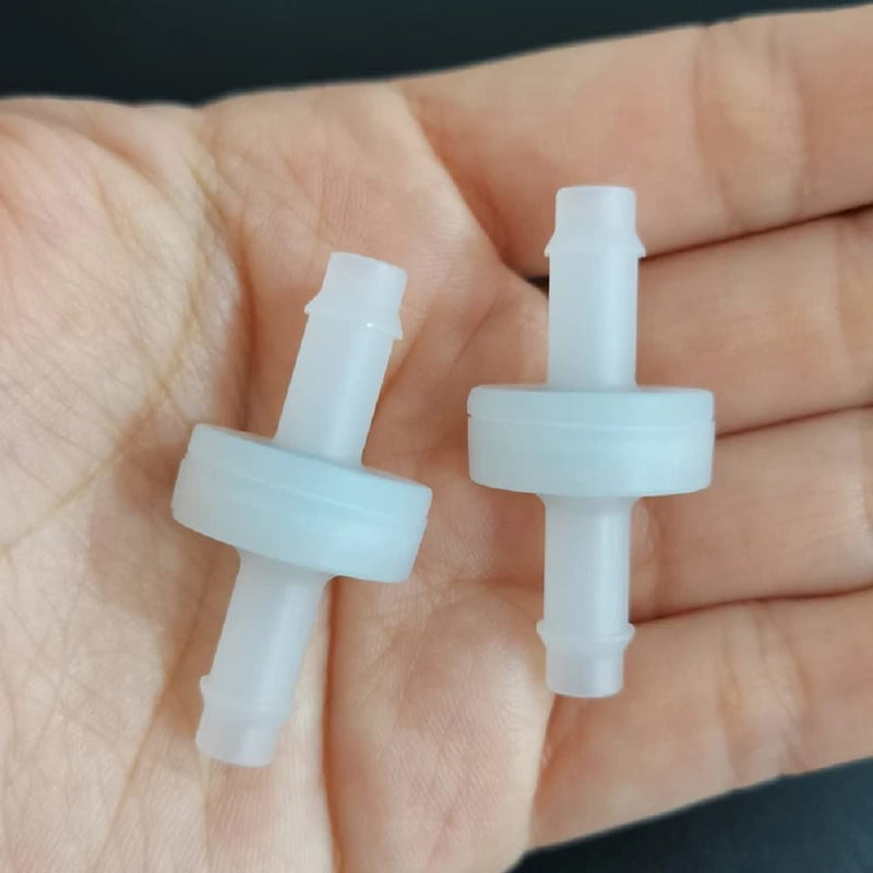 [Australia - AusPower] - BBTUS 1/4" 6mm PVDF Ozone resistance one-way check valve, plastic water stops check valve, plastic micro diaphragm check valve 