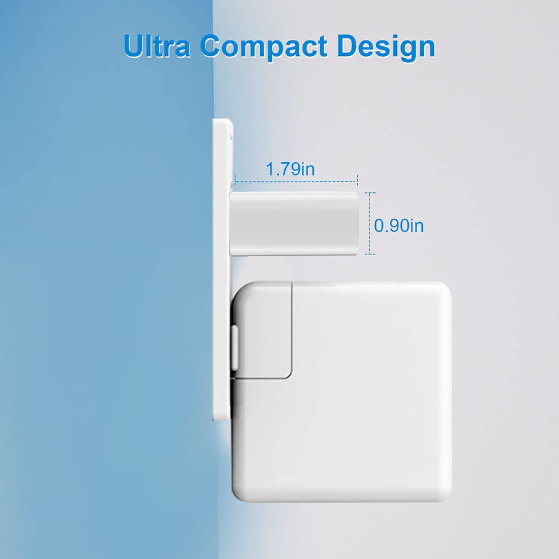 [Australia - AusPower] - USB C Wall Charger, PowerLot[3 Pack] PD 20W USB C Power Adapter Compact USB C Fast Charger Block for iPhone 12,12 Pro,12 Pro Max,12 Mini, iPhone 13 Pro Max,13 Mini, iPad Pro, iPad Air 4, iPad Mini 6 3PACK-WHITE 