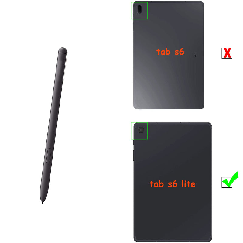 [Australia - AusPower] - Gray Tab S6 Lite Stylus Pen Replacement with Tips/Nibs for Samsung Galaxy S6 Tab S6 Lite SM-P610N,P615,P610 Stylus Touch S6 Pen 