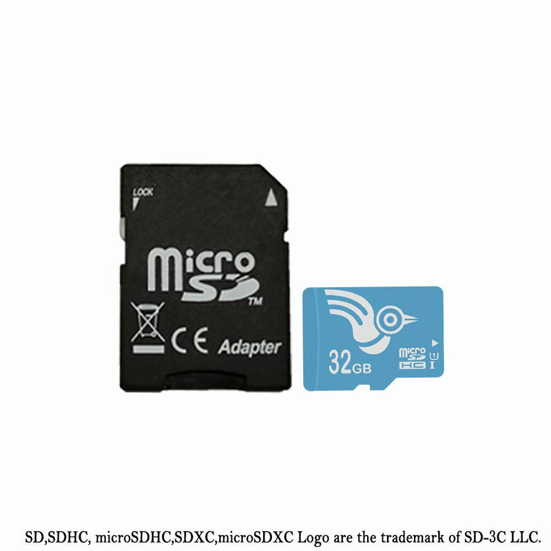 [Australia - AusPower] - ADROITLARK 32GB Memory Card + SD Adapter, Micro SD Card Class 10 microsd TF Card for Dashcam/Phone/Tablet(U1 32GB) U1-32GB 