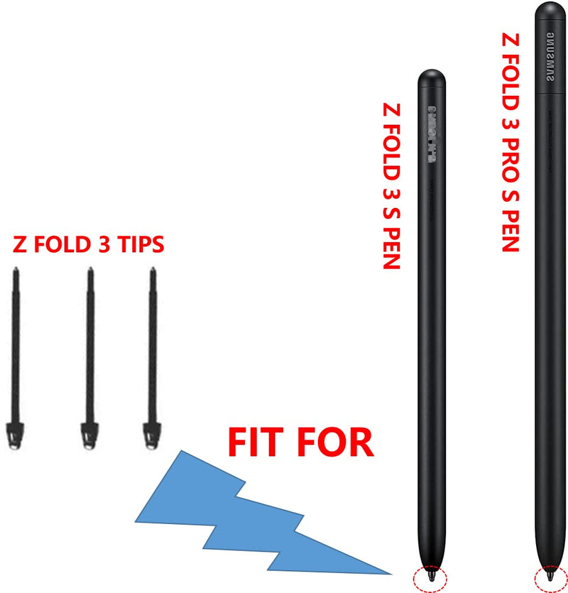 [Australia - AusPower] - COCOPARTS Z Fold 3 Tips Replacement for Samsung Galaxy Z Fold 3 5G Stylus Pen/Galaxy Z Fold 3 Pro 5G Stylus Pen 