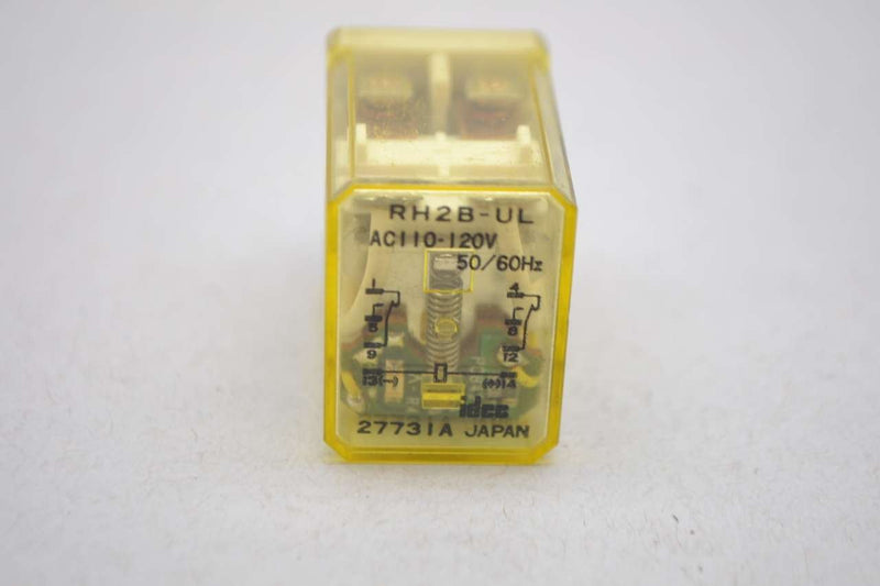 [Australia - AusPower] - IDEC RH2B-U-AC110/120V Plug-in, 10 AMP, 120 VAC, Relay, DPDT 