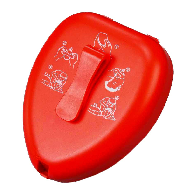 [Australia - AusPower] - WNL Products CPR Rescue Mask, Adult/Child Pocket Resuscitator, Hard Case Kit with Belt Clip 2-Pack 