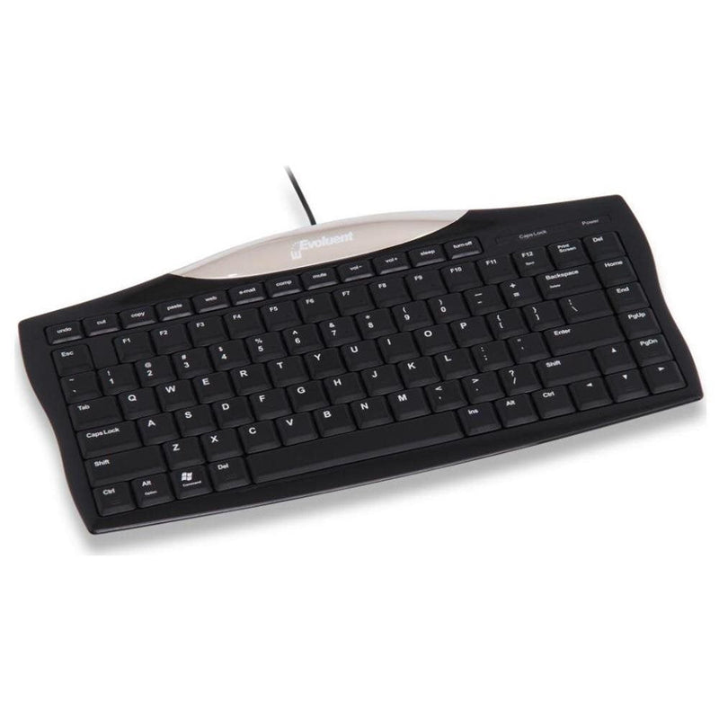 [Australia - AusPower] - Evoluent Wired Essentials Full Featured Compact Keyboard - EKB 
