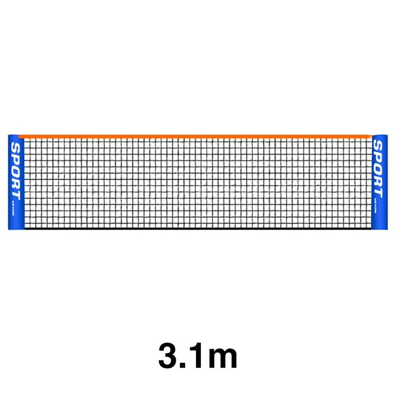 [Australia - AusPower] - EKDJKK Portable Badminton Net Set Backyard Sport Training Foldable Portable Badminton Tennis Net for Indoor Outdoor Court (10ft) 10ft 