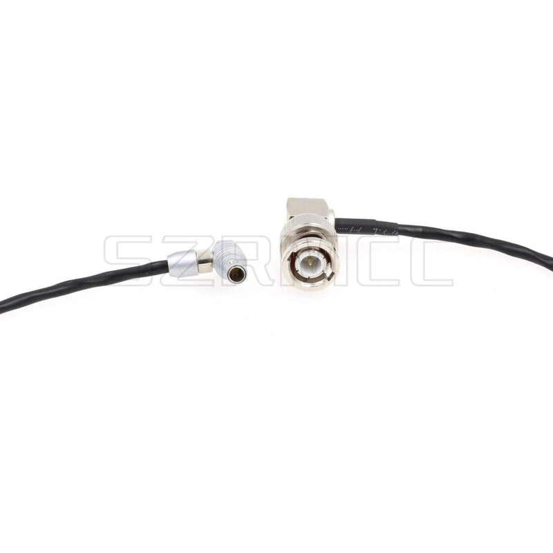 [Australia - AusPower] - SZRMCC Time Code Input Cable for Red Epic Scarlet DSMC2 Camera Right Angle 00B 4 Pin Male to BNC Male Right Angle 4 Pin 