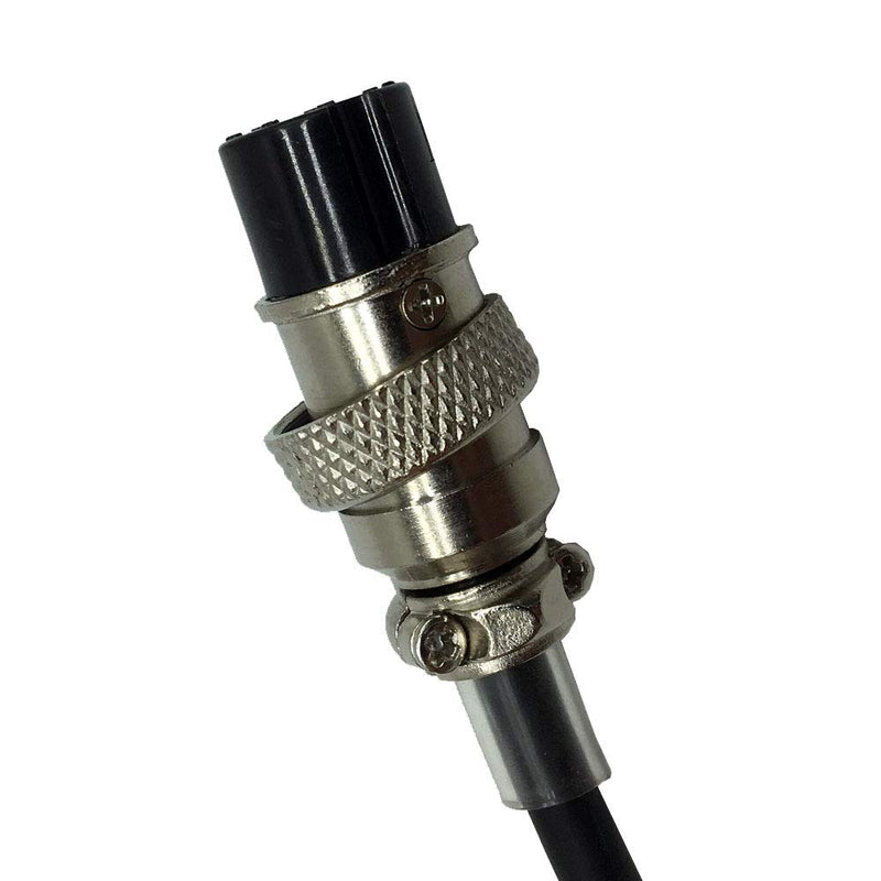 [Australia - AusPower] - Red-Fire Two Way Radio Microphone 8 Pin Mic Extension Cord Male to Female for YAESU ICOM CB Radio walkie Talkie 
