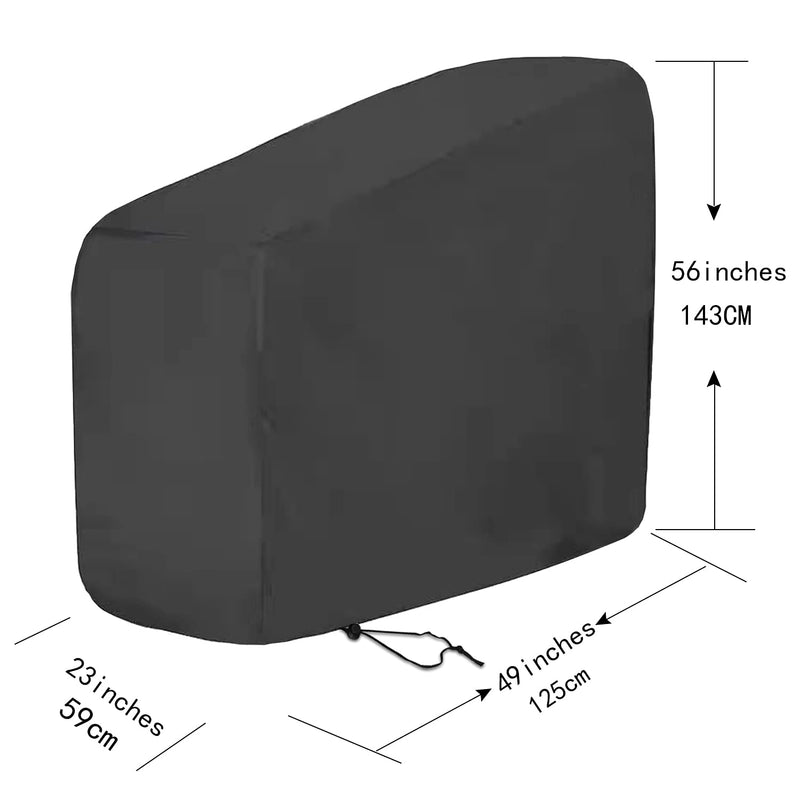 [Australia - AusPower] - Exercise Bike Cover,spin bike cover, Upright Indoor Cycling Bike Stationary Cover Fitness Bikes Dustproof Waterproof Protective Cover Gym Workout Bike Training Bike Outdoor Cover and high quality Oxford waterproof Ideal for indoor and outdoor use 