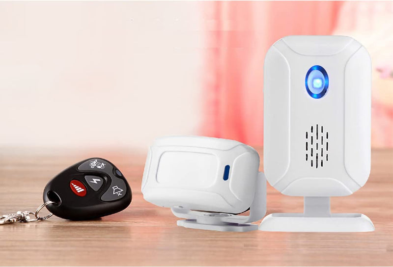 [Australia - AusPower] - HENDUN Wireless Motion Sensor Door Chime 2 Receiver & 2 Transmitters with Remote 