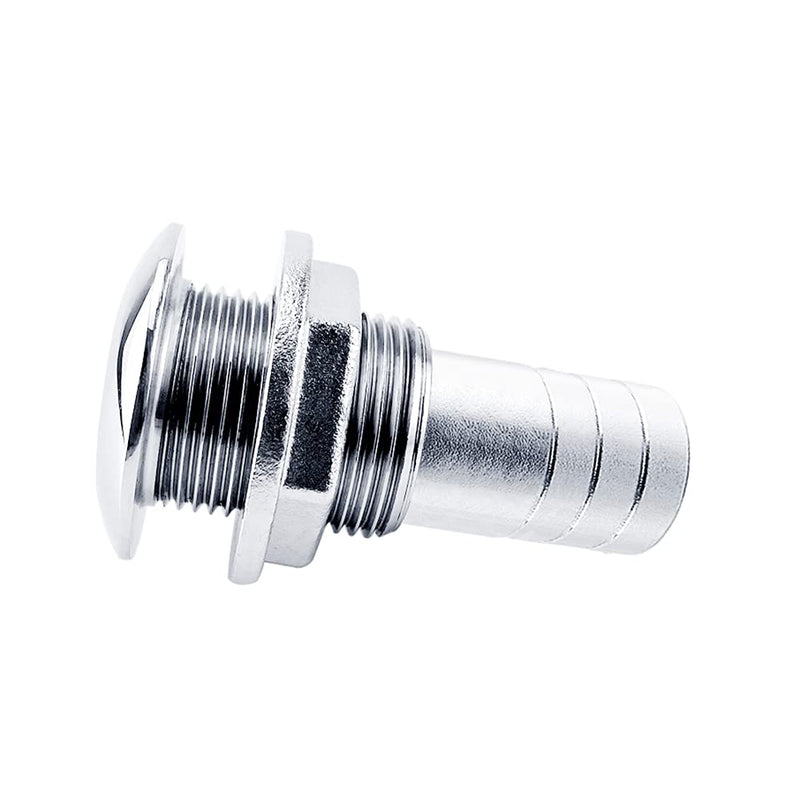 [Australia - AusPower] - Stainless Steel Boat Thru Hull Fitting Drain for 3/4" Hose 
