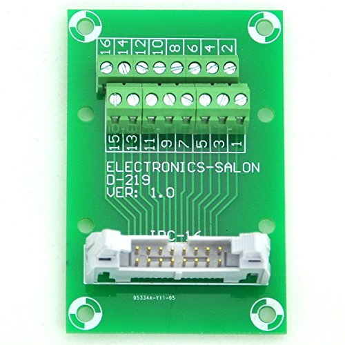 [Australia - AusPower] - Flat Ribbon Cable 0.1" FRC Connector Breakout Board Module (IDC16 2x8Pin) IDC16 2x8Pin 