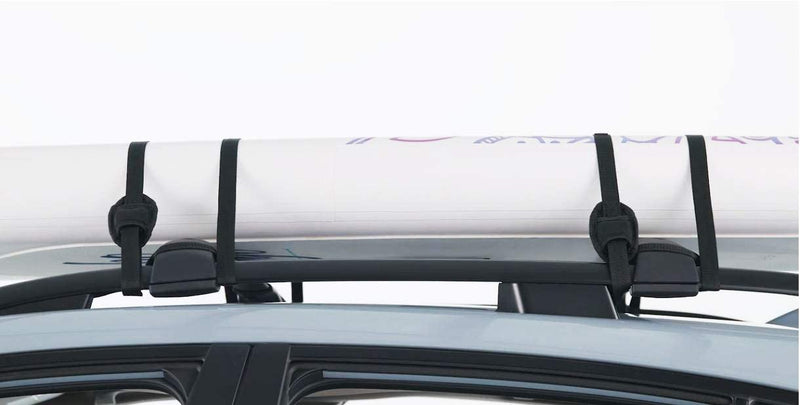 [Australia - AusPower] - BPS 'No Scratch' 2 Pieces Premium Roof Rack CargoTie Down Straps for Surfboards, SUP Paddle Boards, Kayaks, Canoes - Available from 12 to 16 feet 