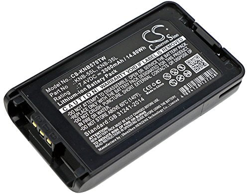[Australia - AusPower] - GAXI Battery for Kenwood NX-220, NX-320, NX-3220 Replacement for P/N KNB-24L, KNB-35L, KNB-55L 