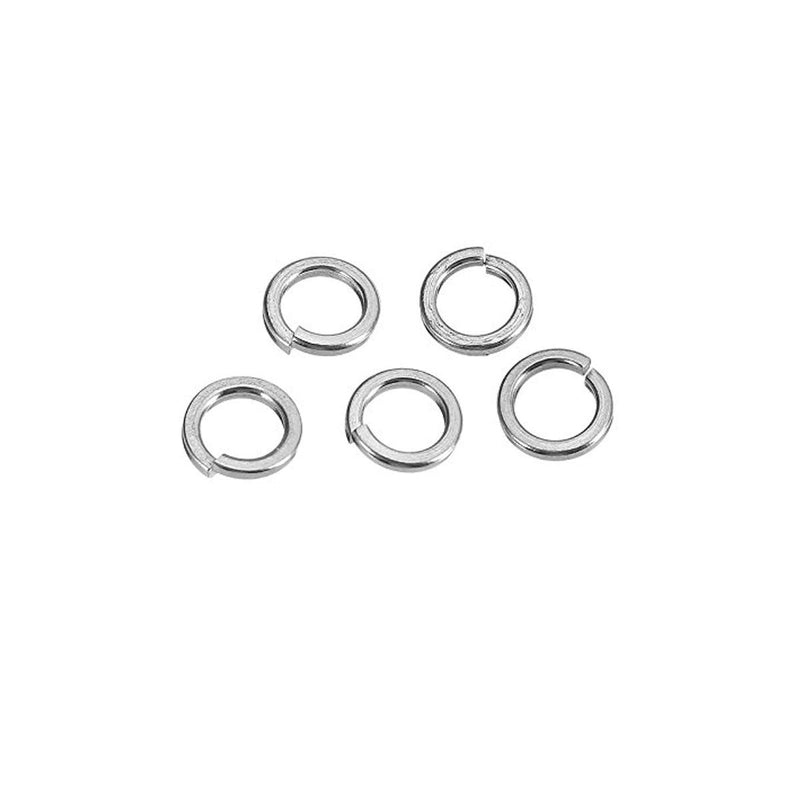 [Australia - AusPower] - M4 Stainless Flat Spring Lock Washers, 18-8 (304) Stainless Steel, 0.16"ID，200Pack (M4) M4 