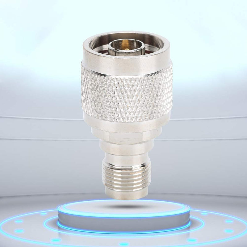 [Australia - AusPower] - ASHATA Straight Adapter Connector,2PCS N Male to TNC Female Adapter,High Performance Portable Gold-Plated Connector,Convenient and Easy to Use 