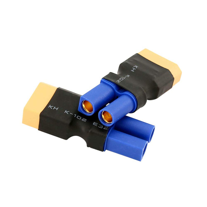 [Australia - AusPower] - BDHI 3pcs XT90 / XT-90 Male to EC5 Female Connector Adapter - Heavy Duty Adapter(B02-3) 