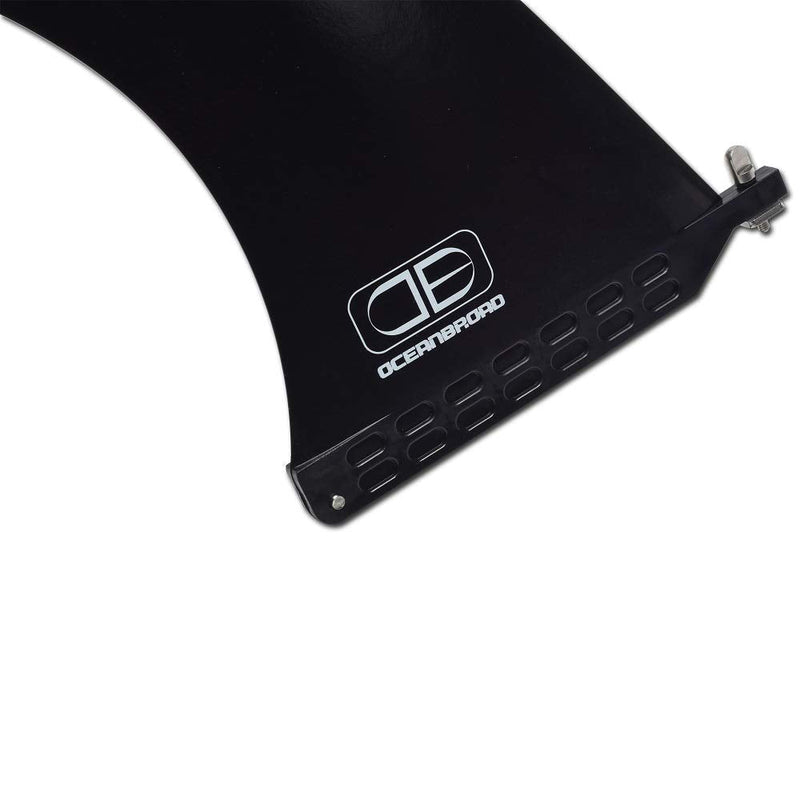 [Australia - AusPower] - OCEANBROAD 8'' 9'' 10'' Surf SUP Fin No-Tool Fin Screw Single Center Fin 8 9 10 Inch for Surfboard Longboard Paddleboard 