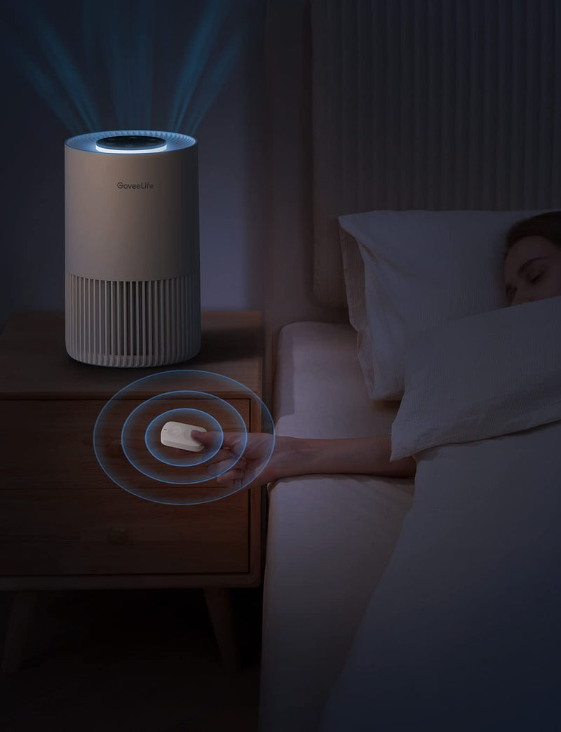 [Australia - AusPower] - Govee Life Smart Mini Double Button Switch, Group Control Unlimited Devices, Versatile Wireless Control Button, Battery Powered, Supports Most Govee Smart Products 