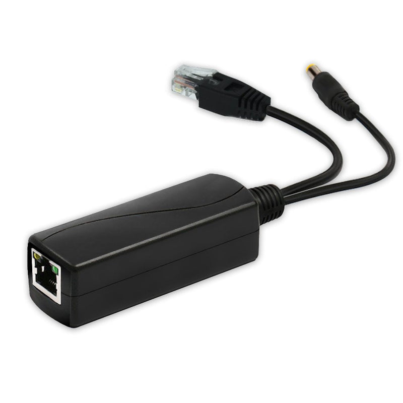 [Australia - AusPower] - ANVISION 2-Pack Active 48V to 12V PoE Splitter Adapter, IEEE 802.3af Compliant 10/100Mbps, DC 12V Output, for IP Camera AP Voip Phone and More 
