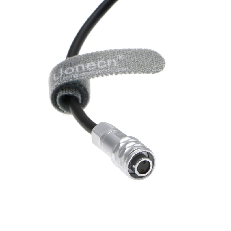 [Australia - AusPower] - Uonecn Weipu 2 Pin Female to Right Angle DC Power Cable for Blackmagic Pocket Cinema Camera 4K Gold Mount V Mount Battery Cord 24'' 