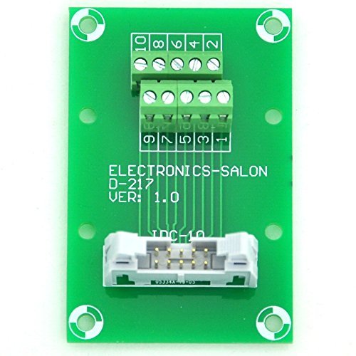 [Australia - AusPower] - Flat Ribbon Cable 0.1" FRC Connector Breakout Board Module (IDC10 2x5Pin) IDC10 2x5Pin 