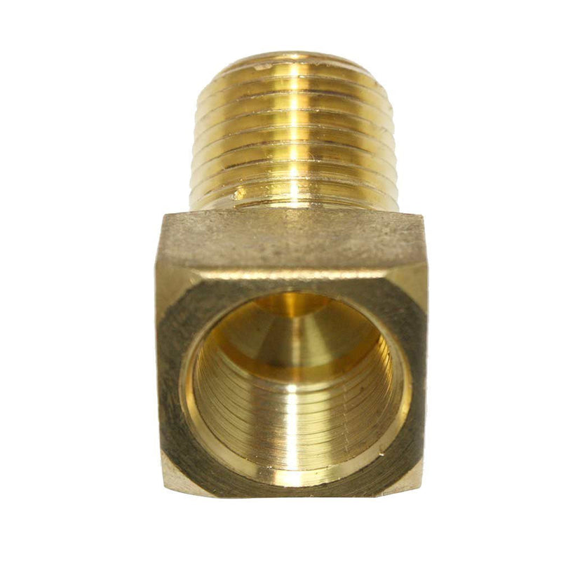 [Australia - AusPower] - Interstate Pneumatics FST44EA Brass Street Pipe Elbow Fitting 1/4 Inch NPT - 45 Degree 