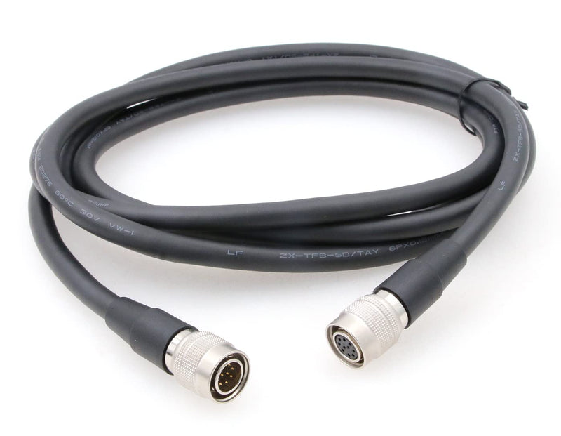 [Australia - AusPower] - ZBLZGP RCP OCP ROP Remote Control Cable Hirose 10 Pin Male to Female for Panasonic 300/50 Studio Camera RC10 CCU MSU (2M) 2M 