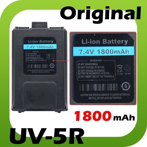 [Australia - AusPower] - Original BaoFeng UV-5R Two-way Radio Battery Standard Packaging 