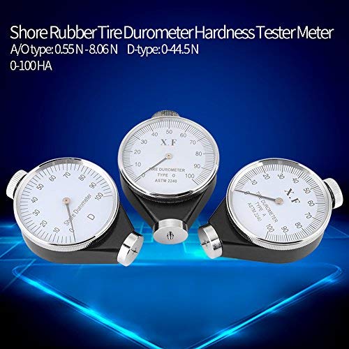 [Australia - AusPower] - Mohs Durometer Tester, Shore Type A/O/D Rubber Tire Durometer Tester Hardness Tester 10-90HA (Type A) 