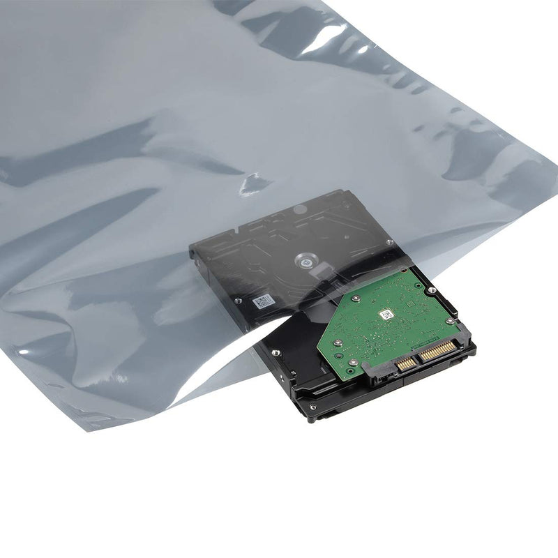 [Australia - AusPower] - uxcell Antistatic Shield Shielding Bag, Flat Open Top Anti Static Bag for Electronic Devices, 13x18 inch(330x450mm), 10 PCS 