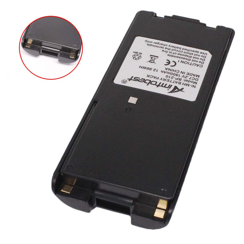 [Australia - AusPower] - BP-210 BP-210N 1800mAh Ni-MH Battery Compatible for ICOM IC-A6 IC-A24 IC-V8 IC-V82 IC-U82 IC-F3GS IC-F4GS IC-F30GT IC-F40GT IC-F11 IC-F12 IC-F21 IC-F22 BP-209N BP210 BP210N 