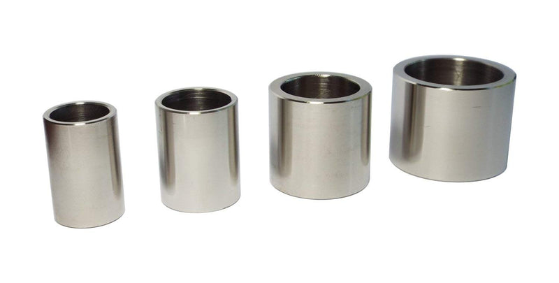 [Australia - AusPower] - EMILYPRO Reducing Bushing Adapters 1" Thick | ID 1/2" OD 5/8" | ID 5/8" OD 3/4" | ID 3/4" OD 1" | ID 1" OD 1-1/4" for Bench Grinding Wheel Sanding Wheel – 4pcs 1", S/4 