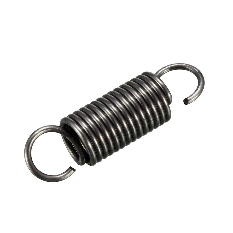 [Australia - AusPower] - uxcell Extended Tension Spring Wire Diameter 0.059", OD 0.47", Free Length 1.97" Stainless Steel Small Dual Hook Tension Spring 5pcs 1.5mm*12mm*50mm/0.059"*0.47"*1.97" 