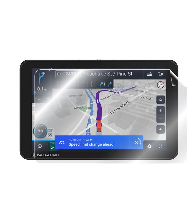 [Australia - AusPower] - IPG For Rand McNally TND Tablet 85 8-inch GPS Truck Navigator Screen Protector Invisible Ultra HD Clear Film Anti Scratch Skin Guard - Smooth/Self-Healing/Bubble -Free 