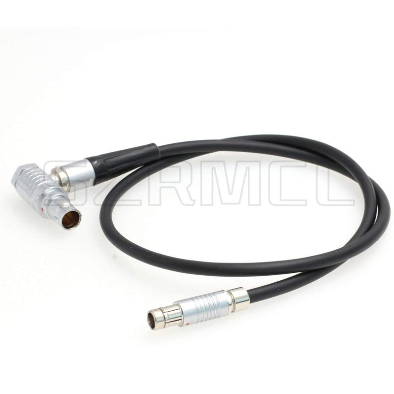 [Australia - AusPower] - SZRMCC Preston MDR-3 MDR-4 10 Pin to Fischer 3 Pin Run/Stop Power Cable for RED ARRI Alexa Camera (Right Angle) Right Angle 