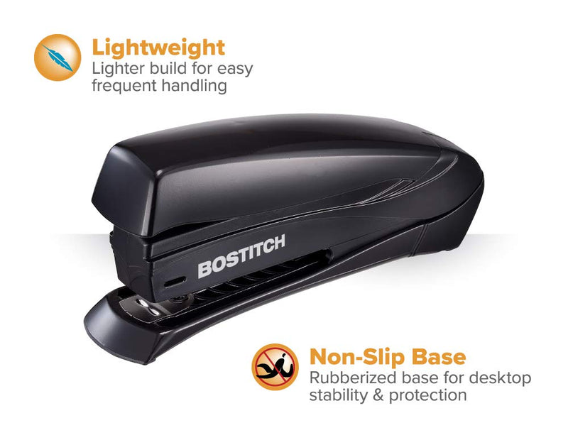 Bostitch Inspire 20 Sheet Stapler One Finger, No Effort, Spring