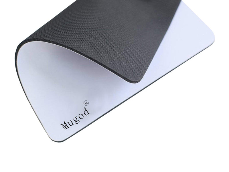 [Australia - AusPower] - Mugod Elephant Mouse Pad Elephant Walking on The African Savannah Grassland Grey Mouse Mat Non-Slip Rubber Base Mousepad for Computer Laptop PC Gaming Working Office & Home 9.5x7.9 Inch A14 