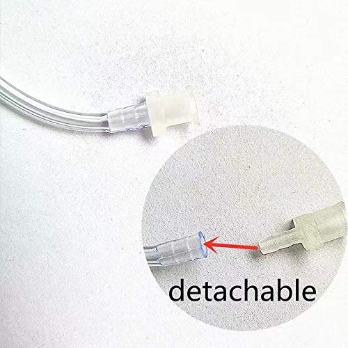 [Australia - AusPower] - Replacement Acoustic Coil Tube for Motorola Two Way Radio Walkie Talkie Earpiece with Radio Earbuds (2 Packs) 