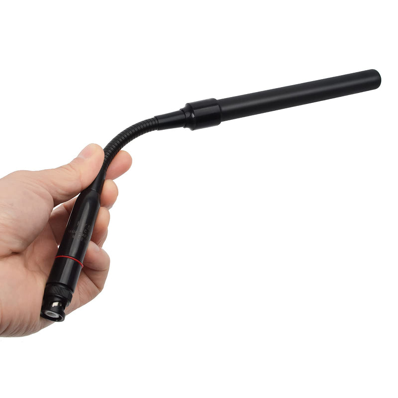 [Australia - AusPower] - HYS 2m/70cm Gooseneck CS Tactical 11.8-inch Antenna with Fiberglass 20W Handheld BNC Antenna for ICOM V8 V80 V80E V82 V85 F3S HT-66 2 Way Radio Radio 