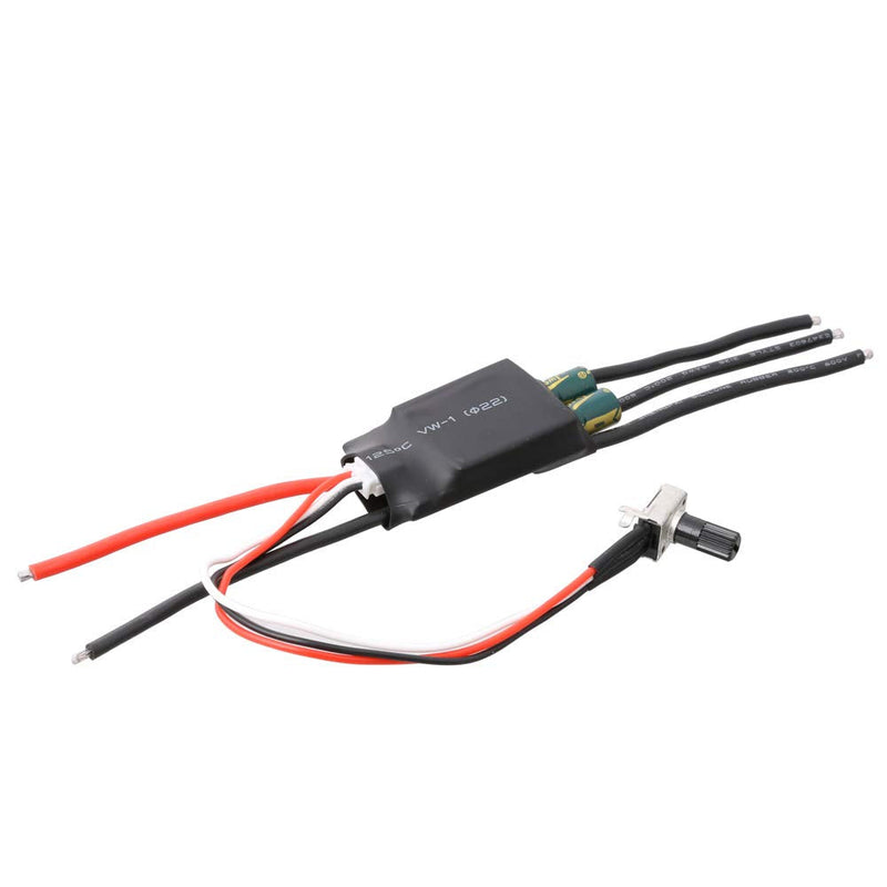 [Australia - AusPower] - LYWS High Speed Three-Phase DC 7-24V Brushless Hallless BLDC Controller ESC w/Potentiometer 