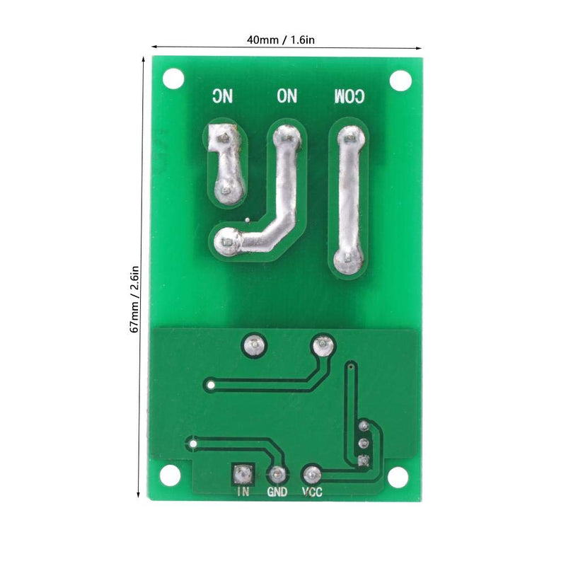 [Australia - AusPower] - Relay Module Relay Power Switch Module, One Channel Relay Module Board High/Low Level Trigger with Optical Isolation Relay Module 30A YYG-2 1 Relay Module with Optocoupler(12VDC) 