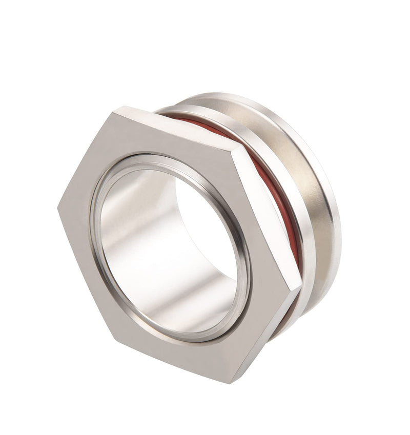 [Australia - AusPower] - 2" Tri Clamp Bulkhead Compression Fittings Stainless Steel 304 Weldless Bulkhead, Self-Made Kettle Bulkhead 2 Inch 