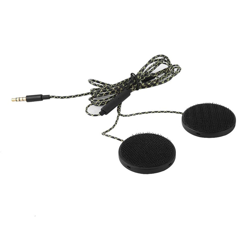 [Australia - AusPower] - Goick Helmet Headset-Motorcycle Helmet Headset Headset Speaker Supports Hands-Free Calling Motorcycle Helmet Headset(Black) 