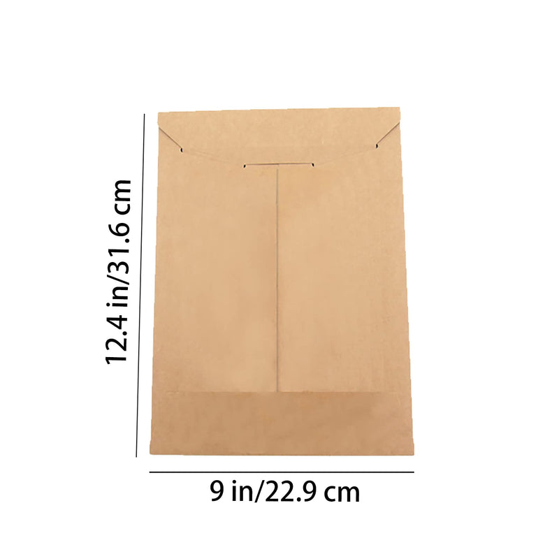 [Australia - AusPower] - VANRA Kraft Envelope File Folder Catalog File Bag Portfolio Project Pockets File Jacket Document Organizer A4 Letter Size (Kraft Brown, Pack of 5) 